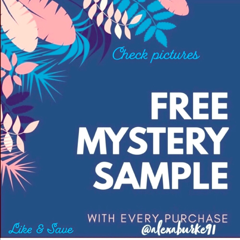 FREE MYSTERY BEAUTY SAMPLE WITH ANY PURCHASE